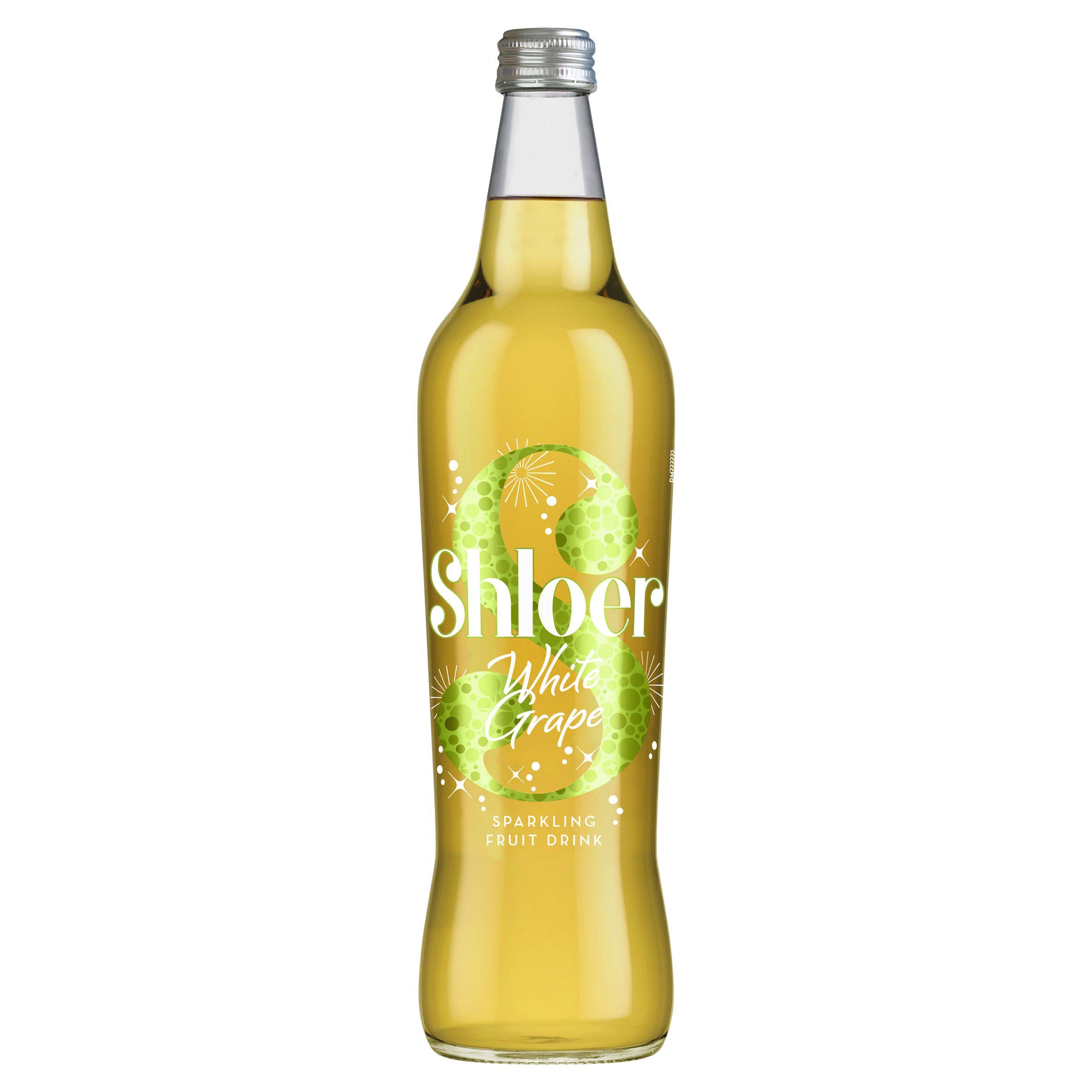 Shloer white grape sparkling juice 750ml, UK version