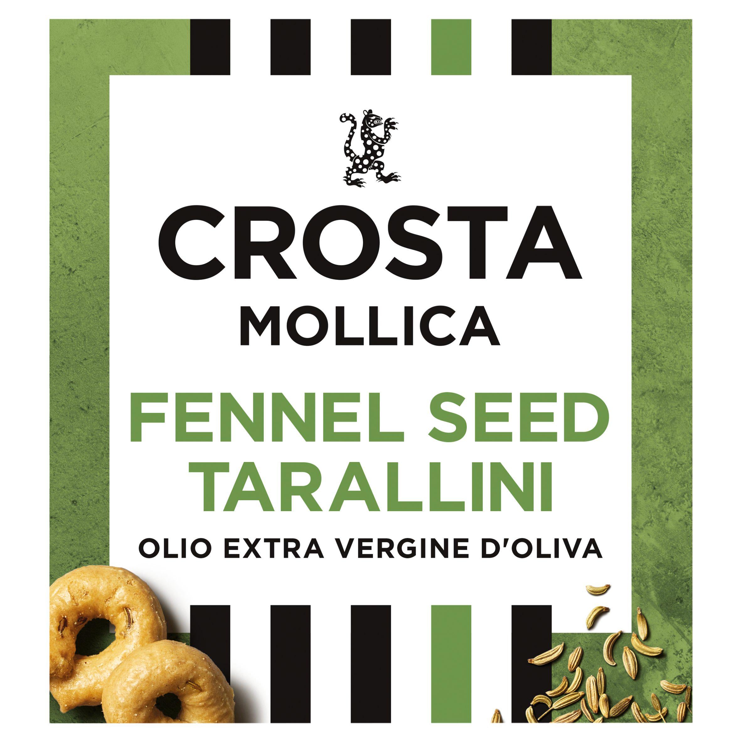Crosta & Mollica Tarallini with Fennel Seed 170g, UK version