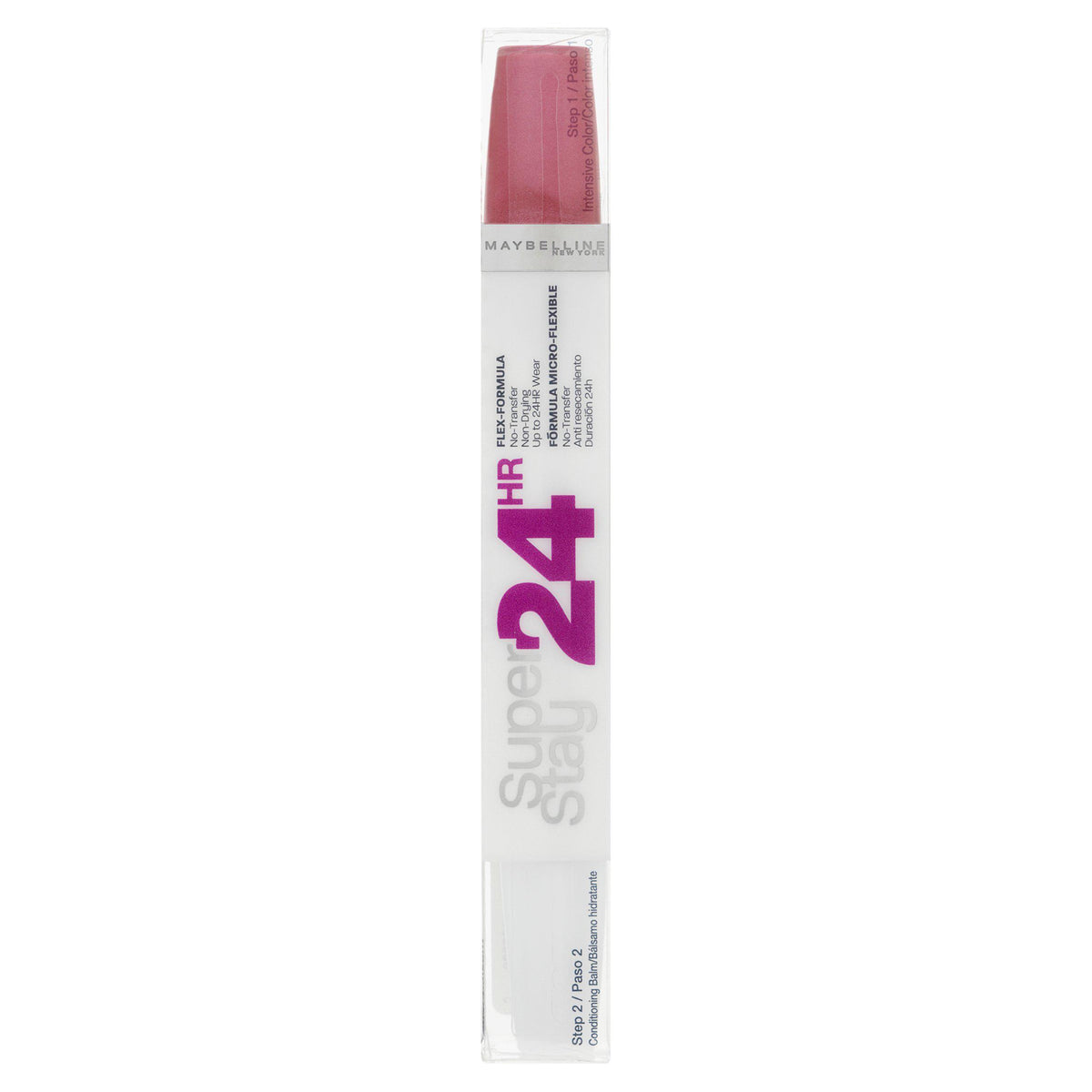 Dual-Ended Long-Wear Lipstick in Plum Seduction with Moisturising Balm