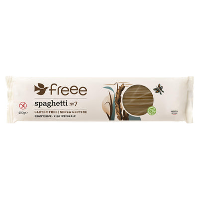 Sainsburys Freee Brown Rice Spaghetti Gluten Free Pasta 400g- Buy online at McGrocer