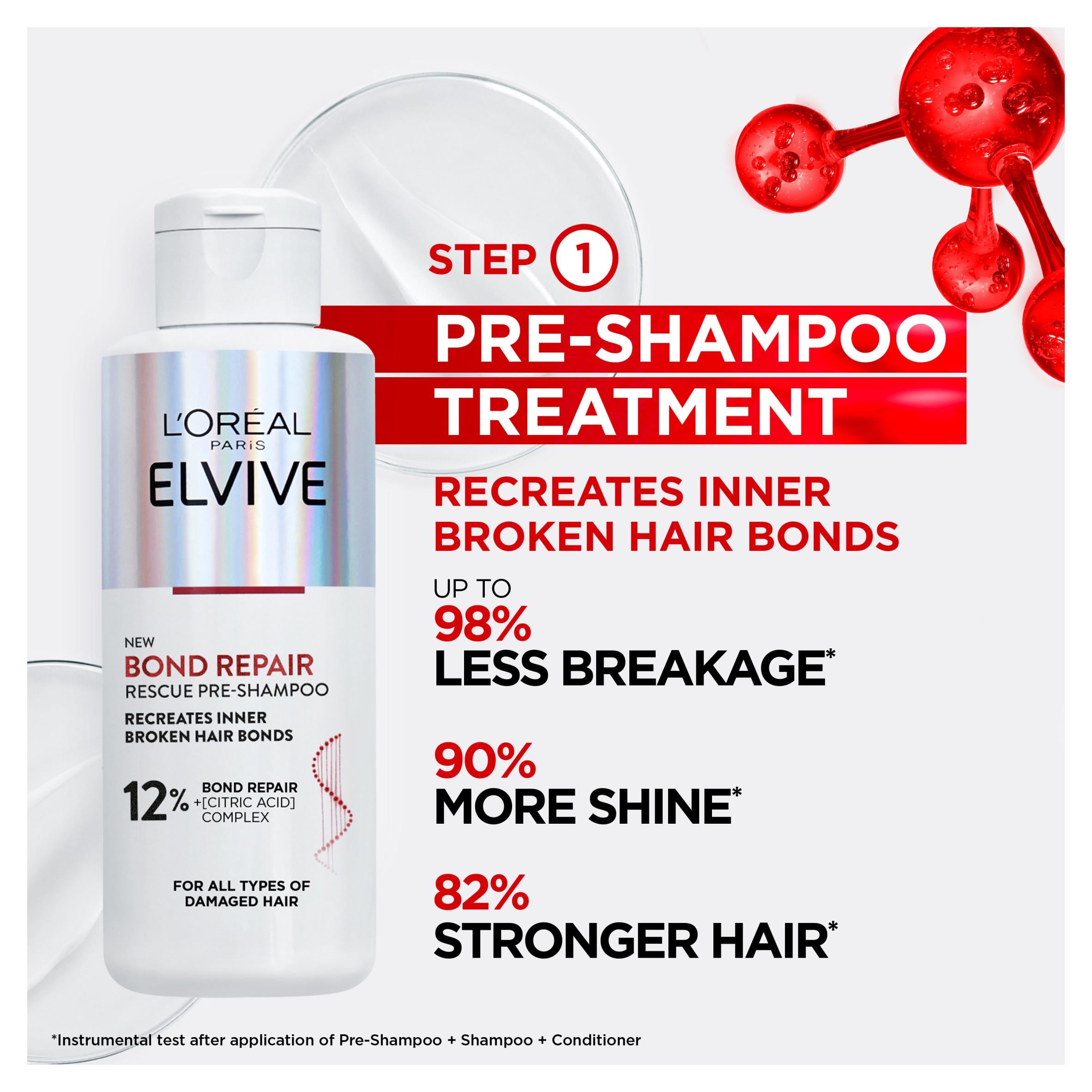 L'Oreal bond repair pre shampoo treatment 200ml - British product