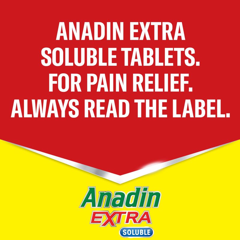 Anadin Extra Soluble 12s (British brand)