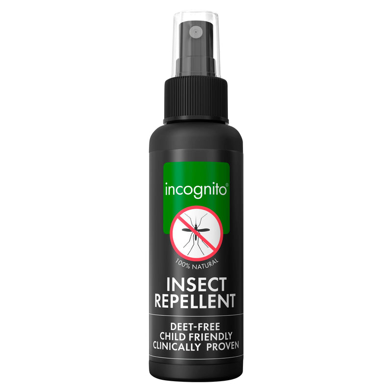 Incognito Anti-mosquito Spray 100ml, imported from the UK