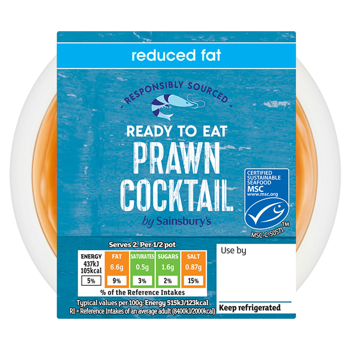 Sainsbury's Coldwater Prawn Cocktail, Be Good to Yourself MSC 170g