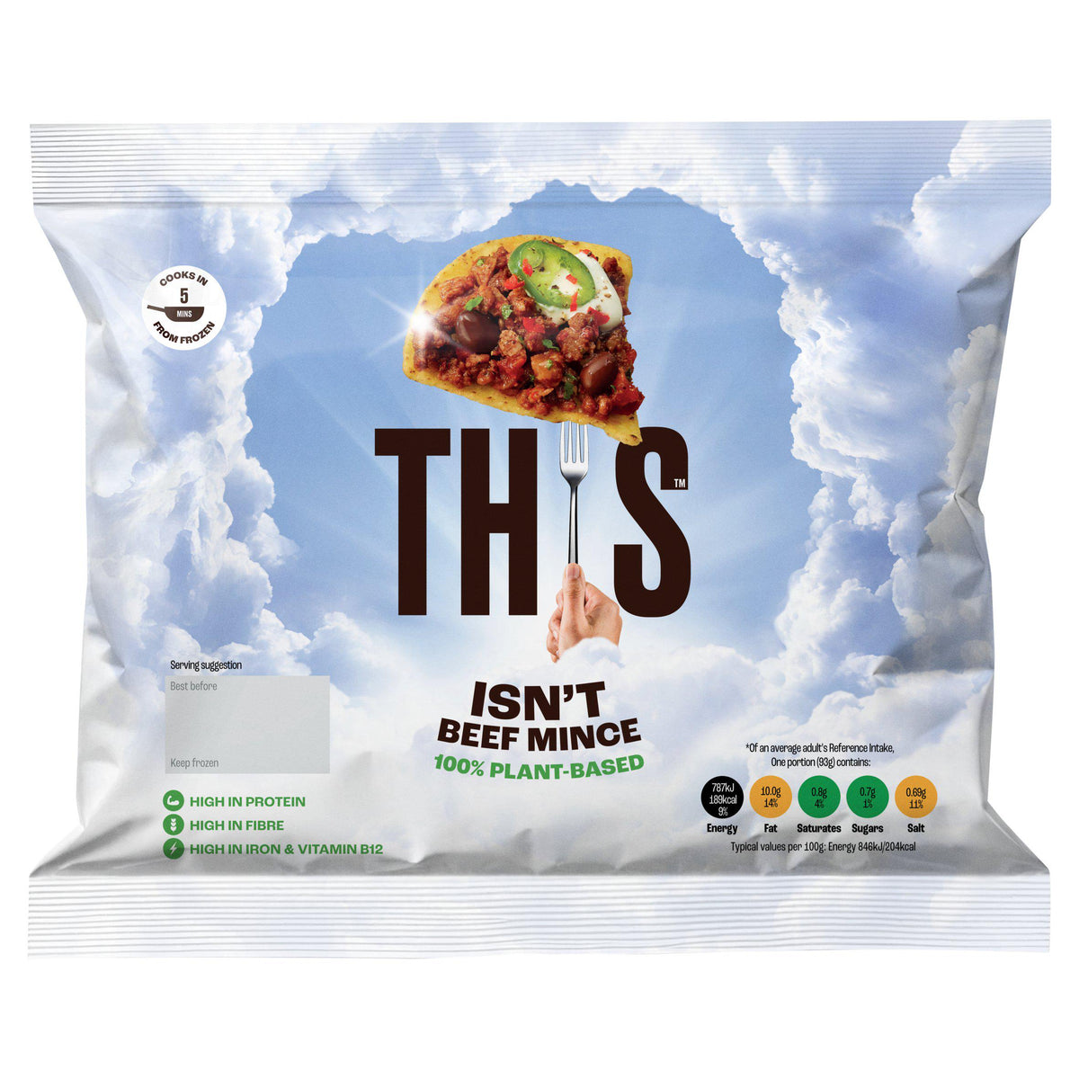 This Isn't plant-based beef mince 280g (British brand)