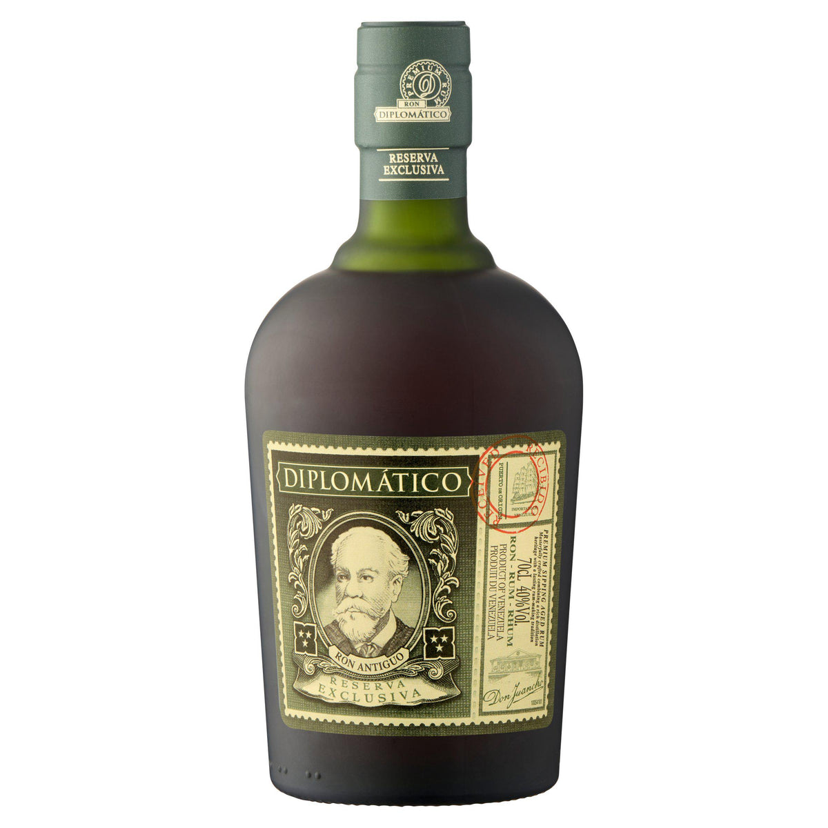 Diplomático Reserva Exclusiva rum 70cl, UK version