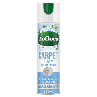 Sainsburys Zoflora Carpet Fresh Foam Linen Fresh 600ml- Buy online at McGrocer
