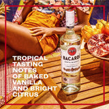Bacardi Carta Blanca Superior white rum 100cl - British product