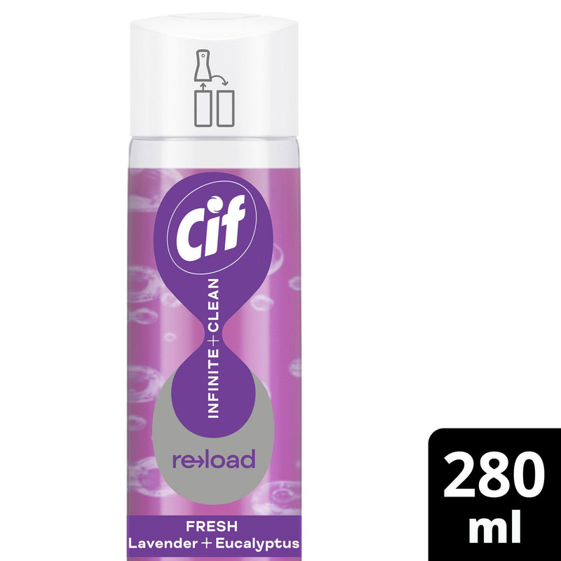 Cif all-in-one cleaner reload Lavender & Eucalyptus 280ml - British product