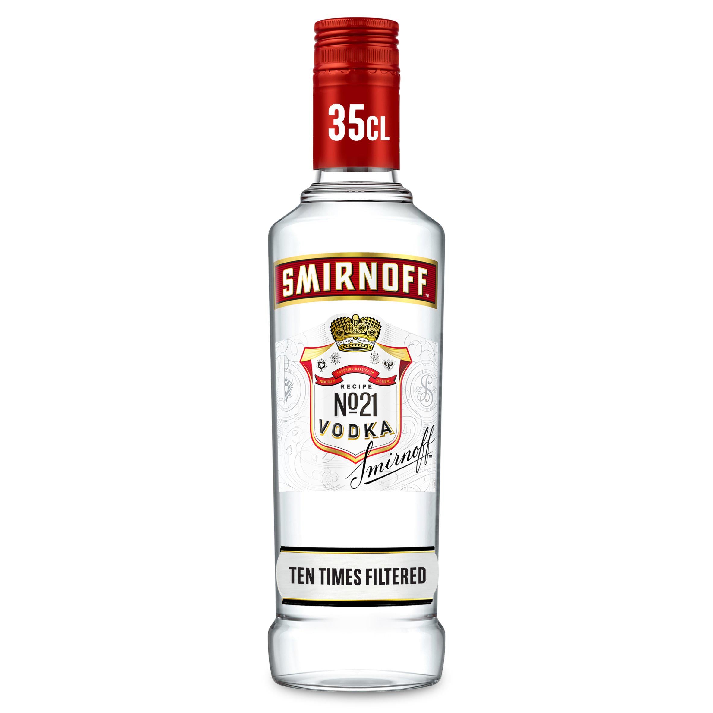 Smirnoff Red Label Vodka 35cl - British product