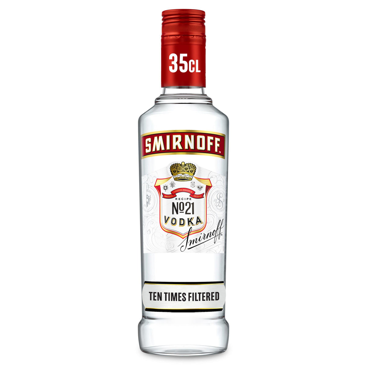 Smirnoff Red Label Vodka 35cl - British product