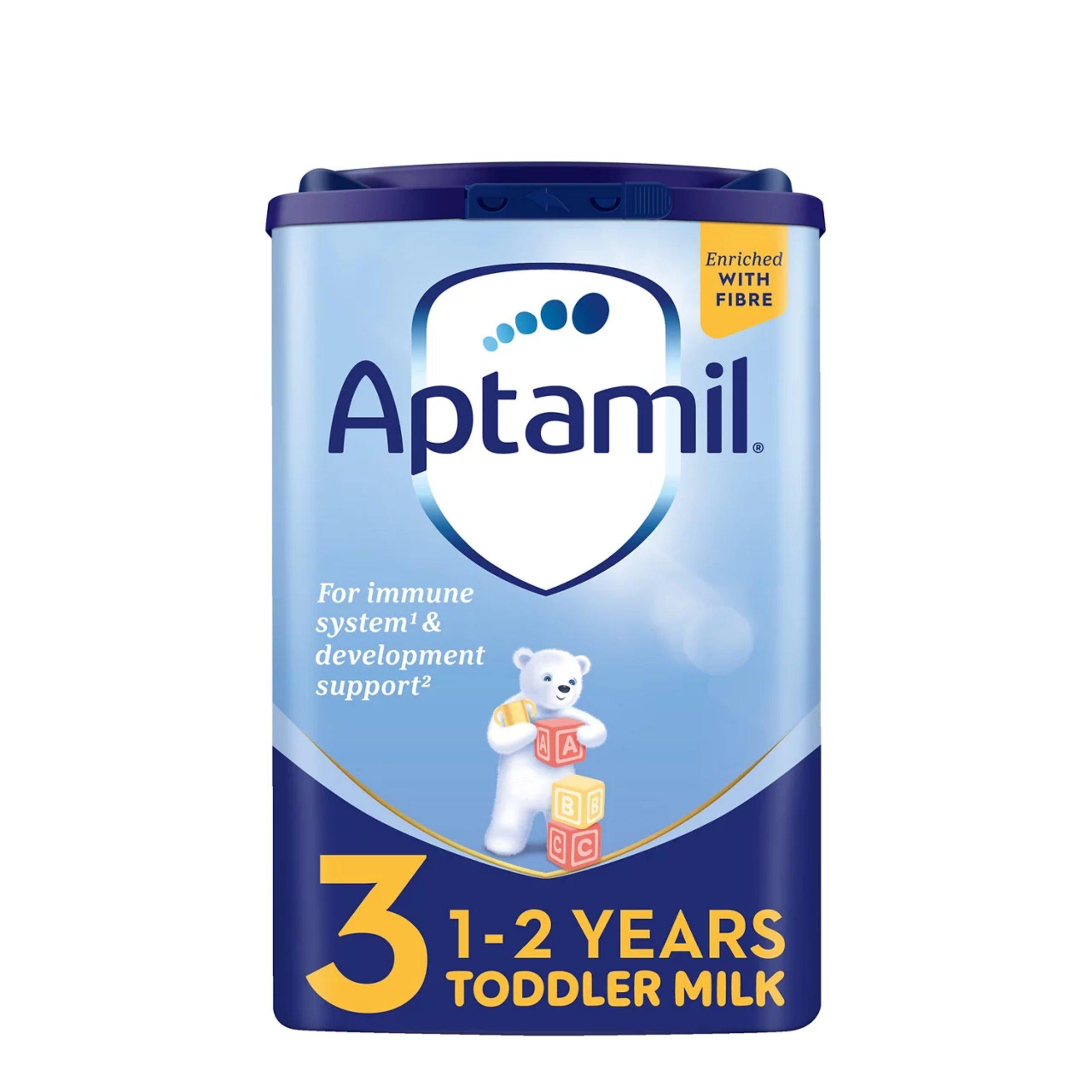 Aptamil 3 toddler milk formula powder 800g, UK version