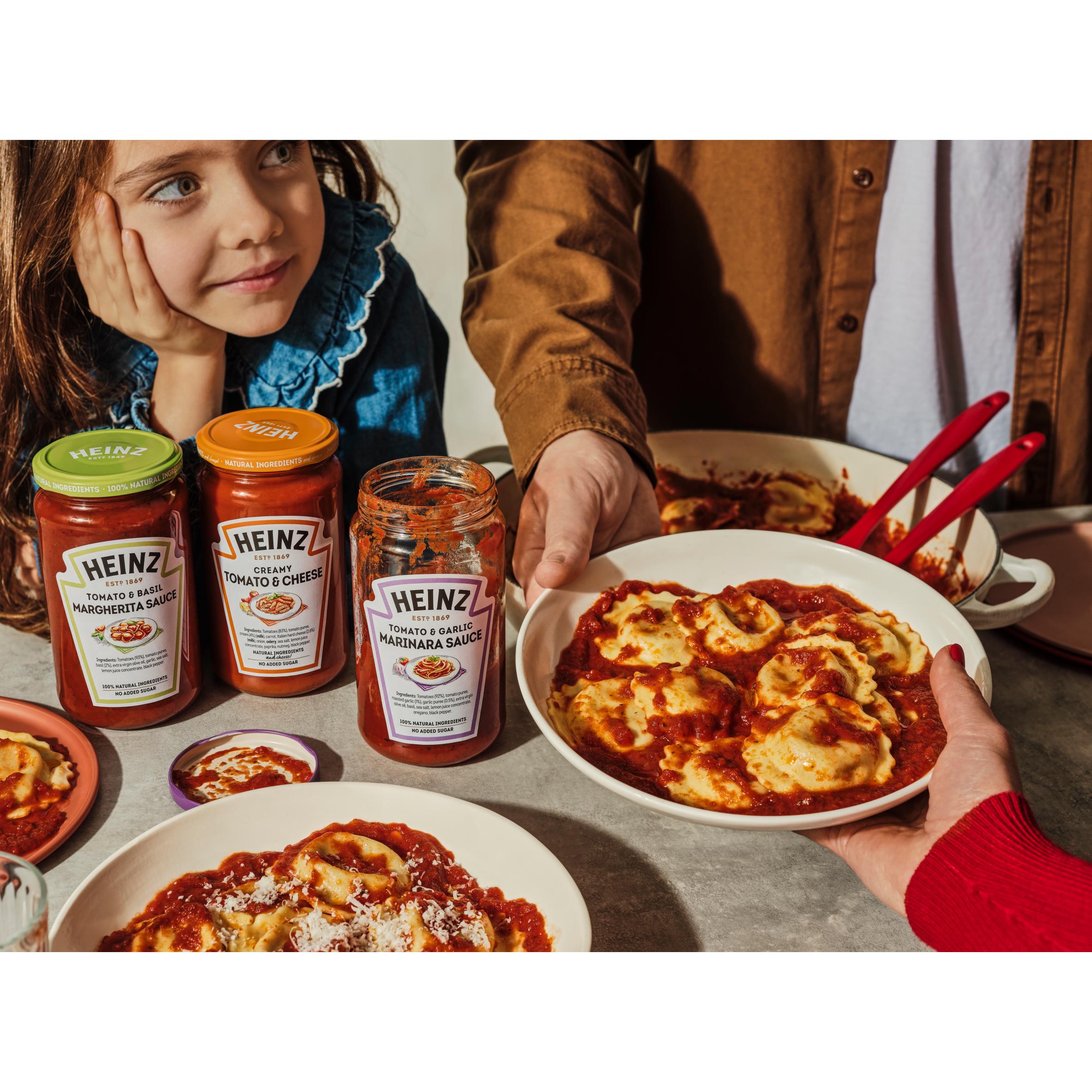 Heinz tomato garlic marinara pasta sauce 490g - British product
