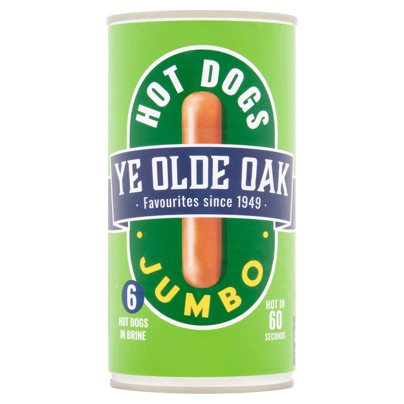 Ye Olde Oak jumbo hot dogs 560g - British product