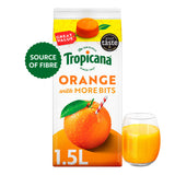 Tropicana Extra Pulpy orange juice 1.5L - British product