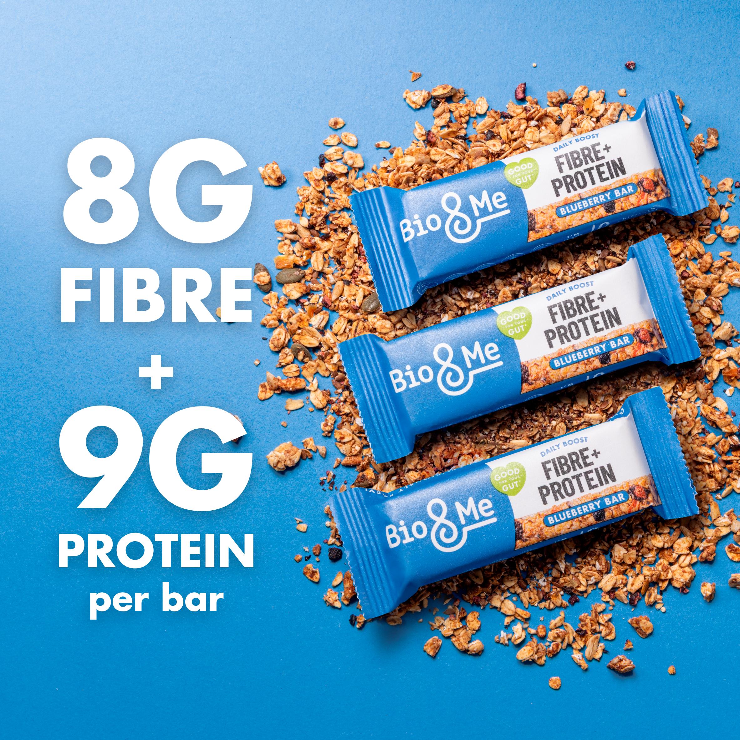 Bio&Me blueberry flapjack bars multipack 3x40g (British brand)
