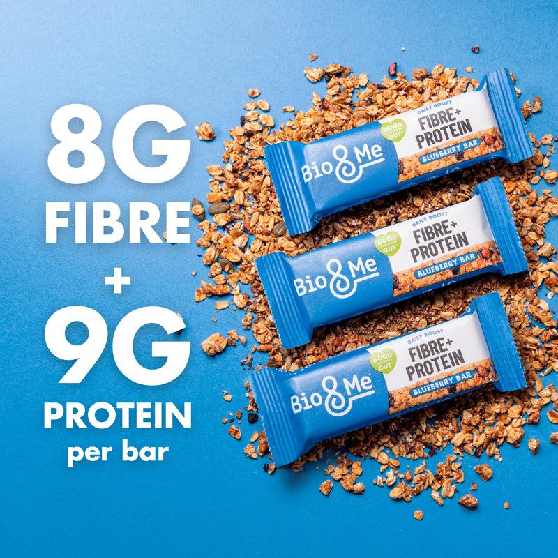 Bio&Me blueberry flapjack bars multipack 3x40g (British brand)