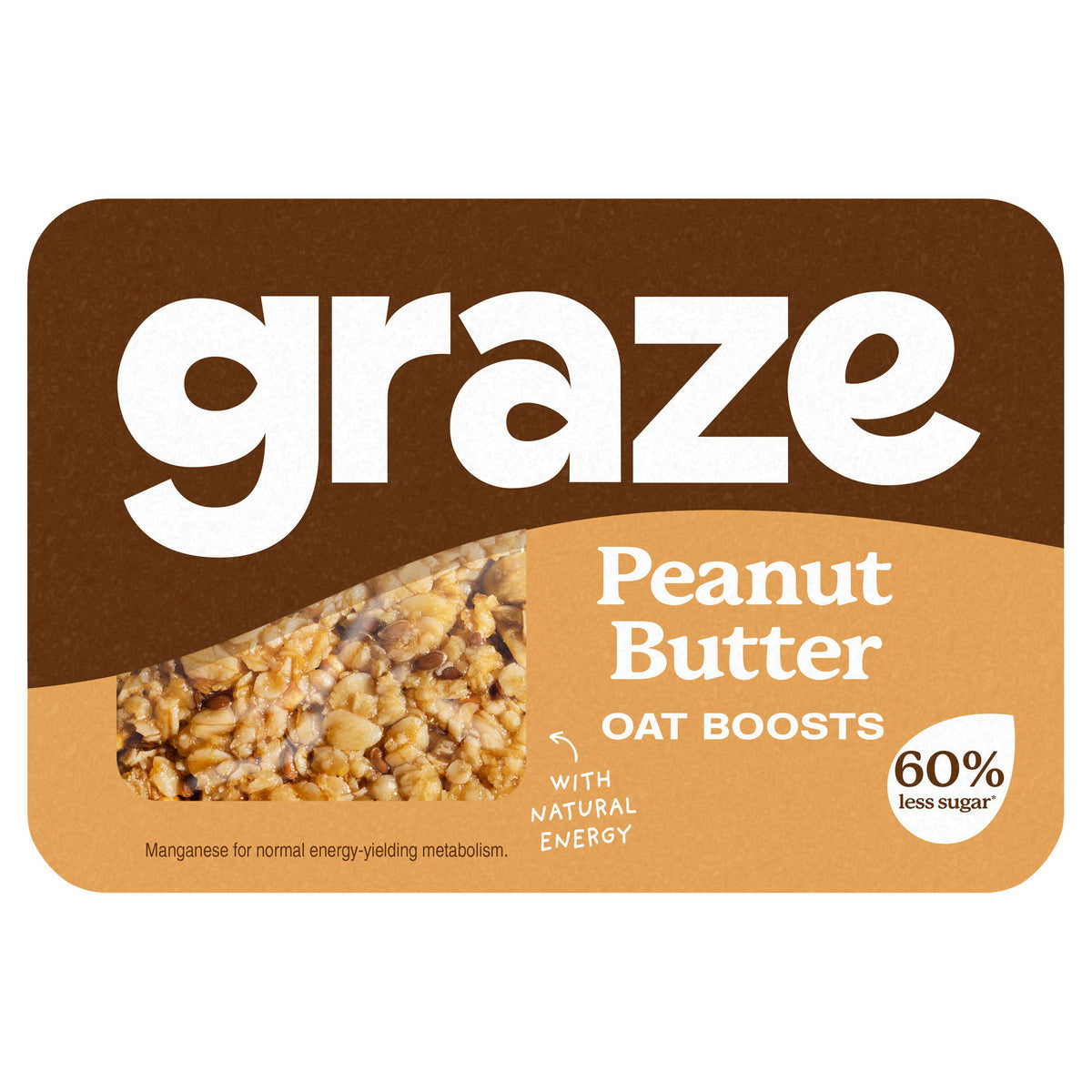 Graze Peanut Butter Chocolate Protein Flapjack 50g