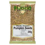 Fudco dark green pumpkin seeds 250g (British brand)