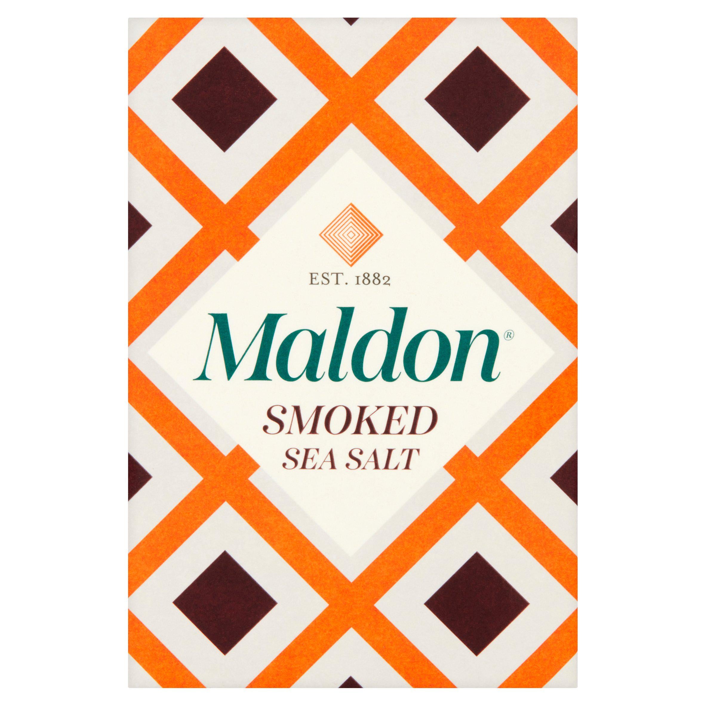 Maldon Smoked Sea Salt Flakes 125g, imported from the UK