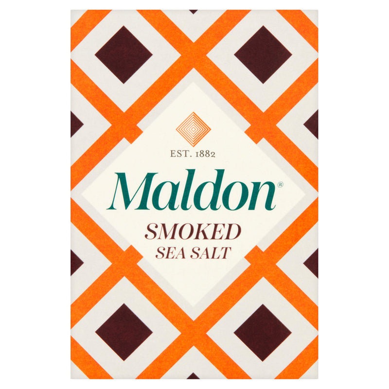 Maldon Smoked Sea Salt Flakes 125g, imported from the UK