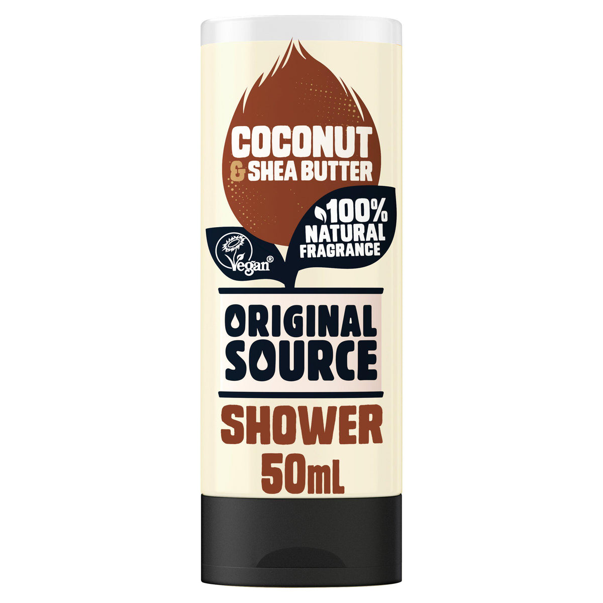 Original Source Shower Gel Tropical Coconut & Shea Butter 50ml , imported from the UK