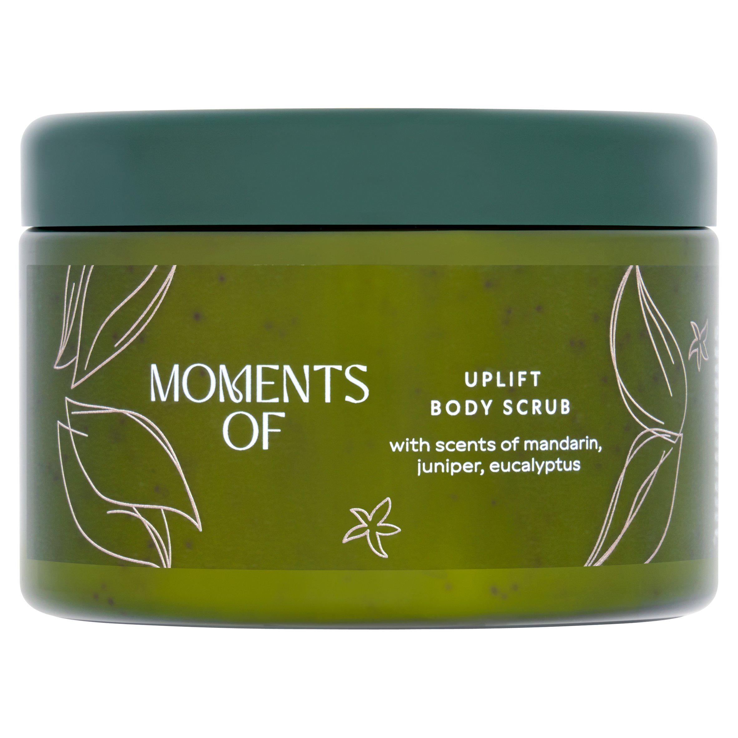 Moments Of Uplift body scrub 300ml (British brand)