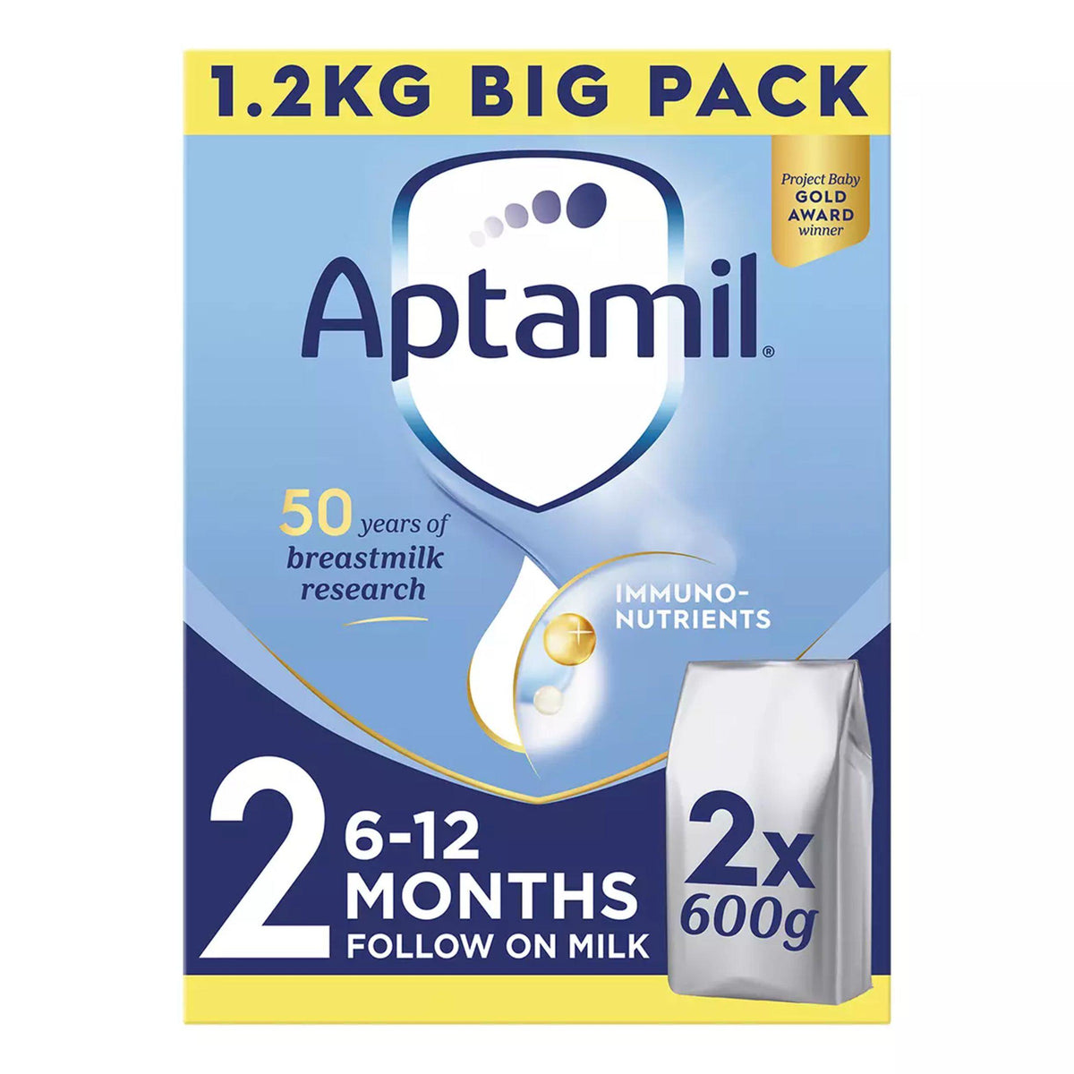 Aptamil follow on milk powder 1.2kg (British brand)