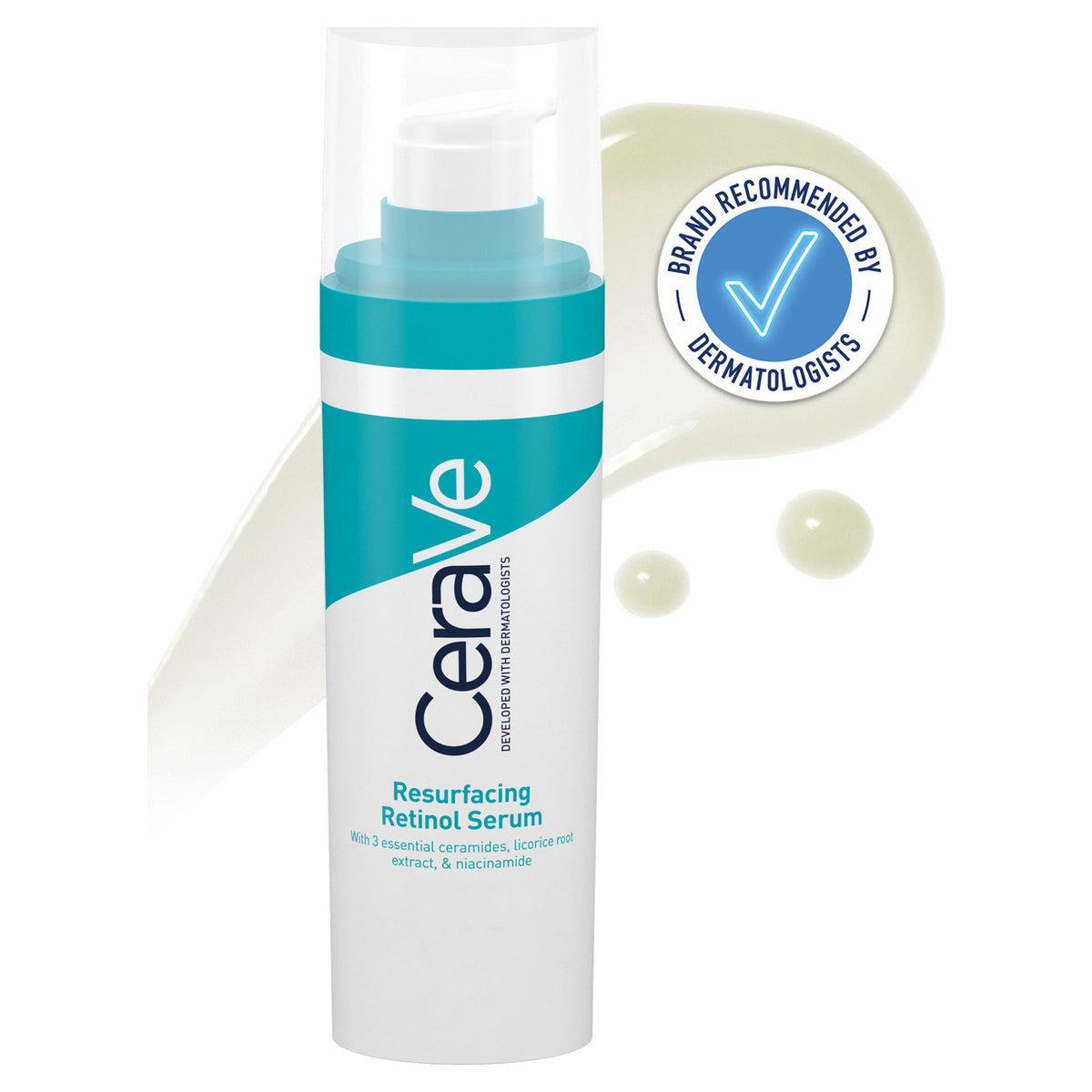 CeraVe Resurfacing Retinol Serum für zu Unreinheiten neigende Haut 30ml, UK-Version