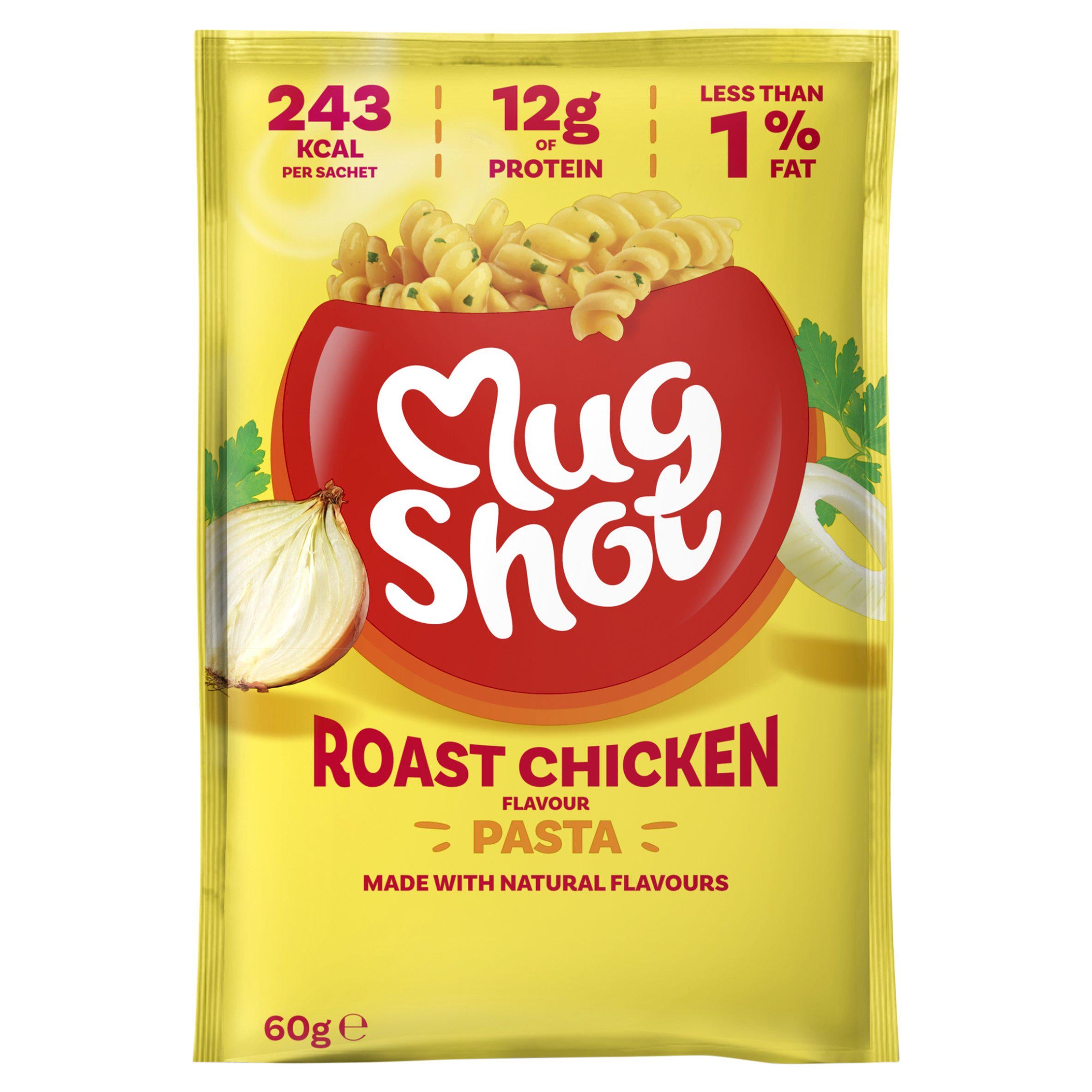Mug Shot roast chicken pasta soup sachet 55g - British product