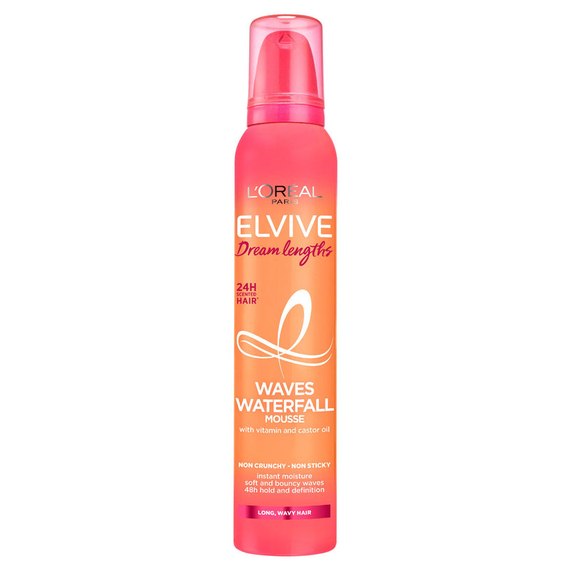 L'Oreal hair mousse Dream Lengths Waves Waterfall 200ml (British brand)