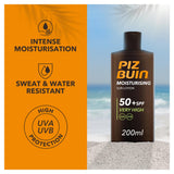 Piz Buin moisturising sun lotion SPF 50+ 200ml - British product