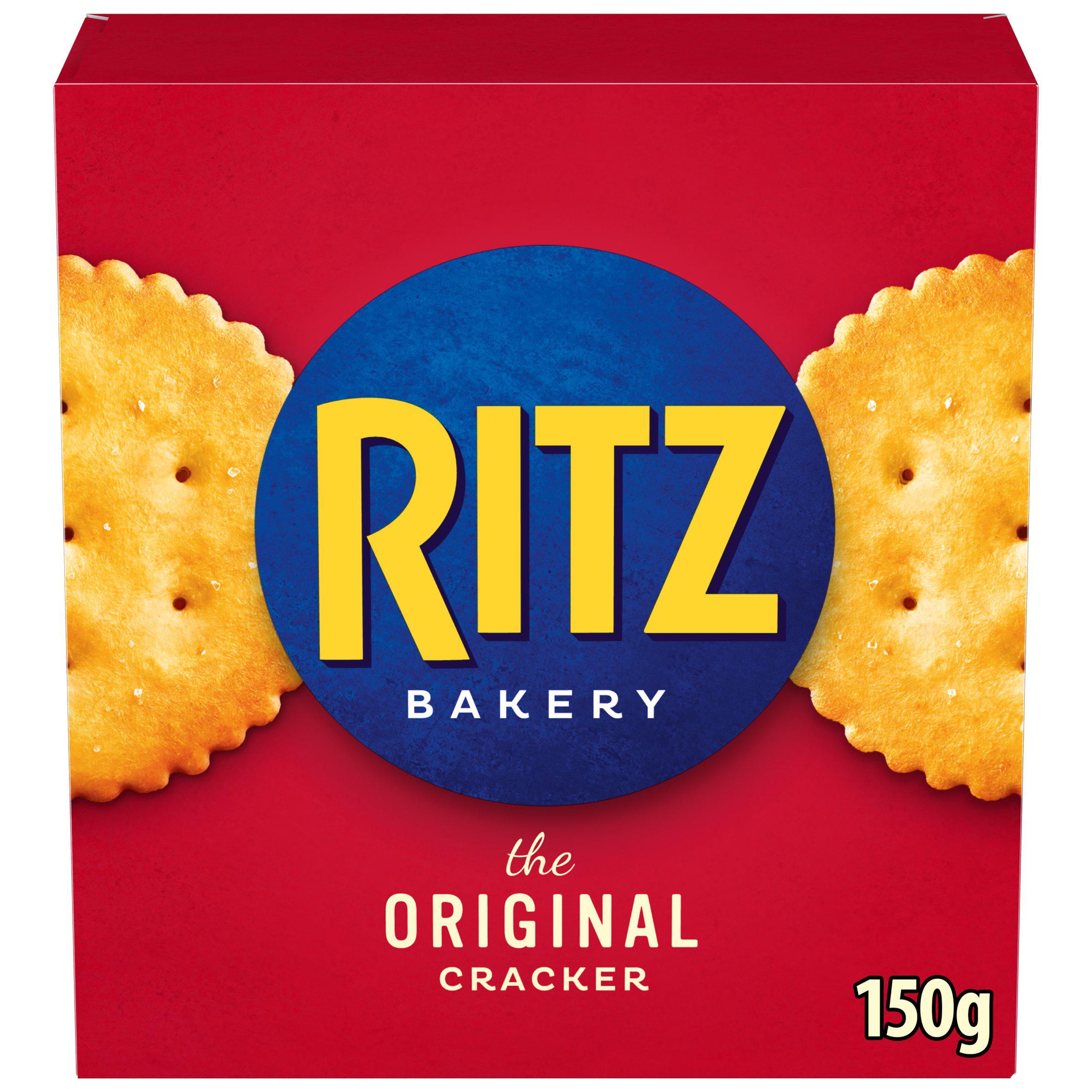 Ritz Original Crackers 150g box classic snack (British brand)