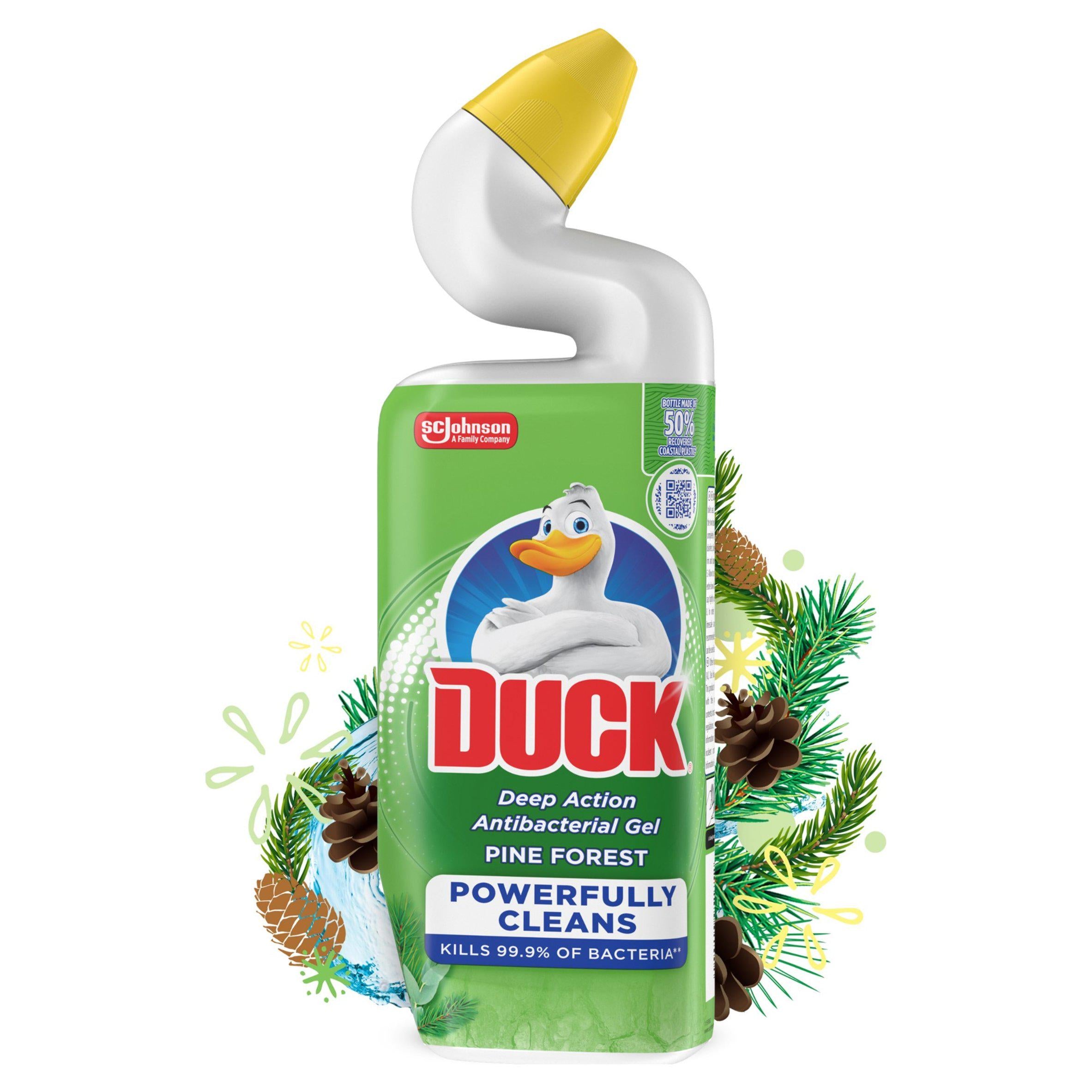 Duck toilet cleaner pine 750ml - British product