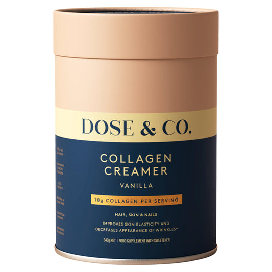 Dose & Co. Collagen Creamer Vanilla 340g GOODS Sainsburys   