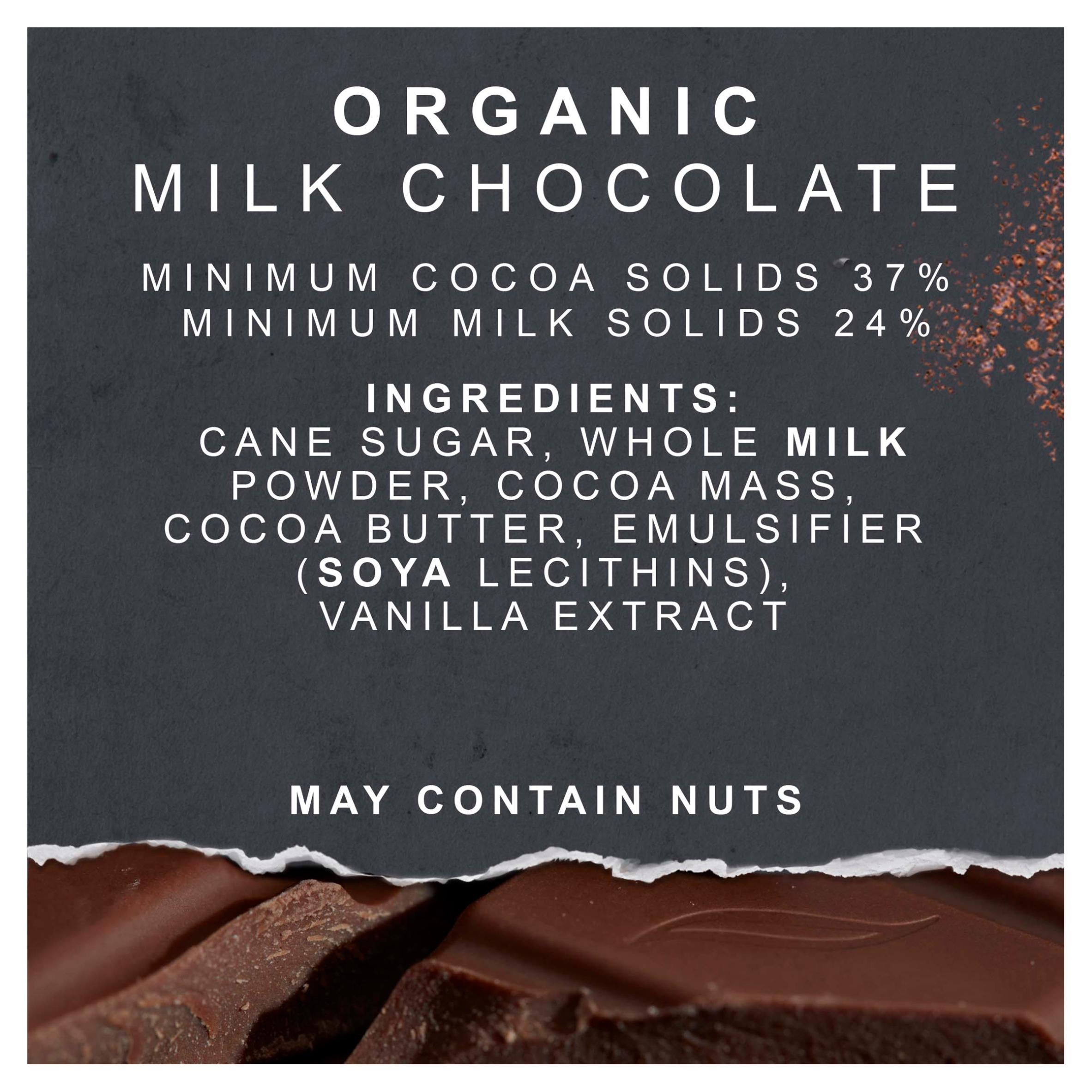 Green & Black's organic milk chocolate bar 90g (British brand)
