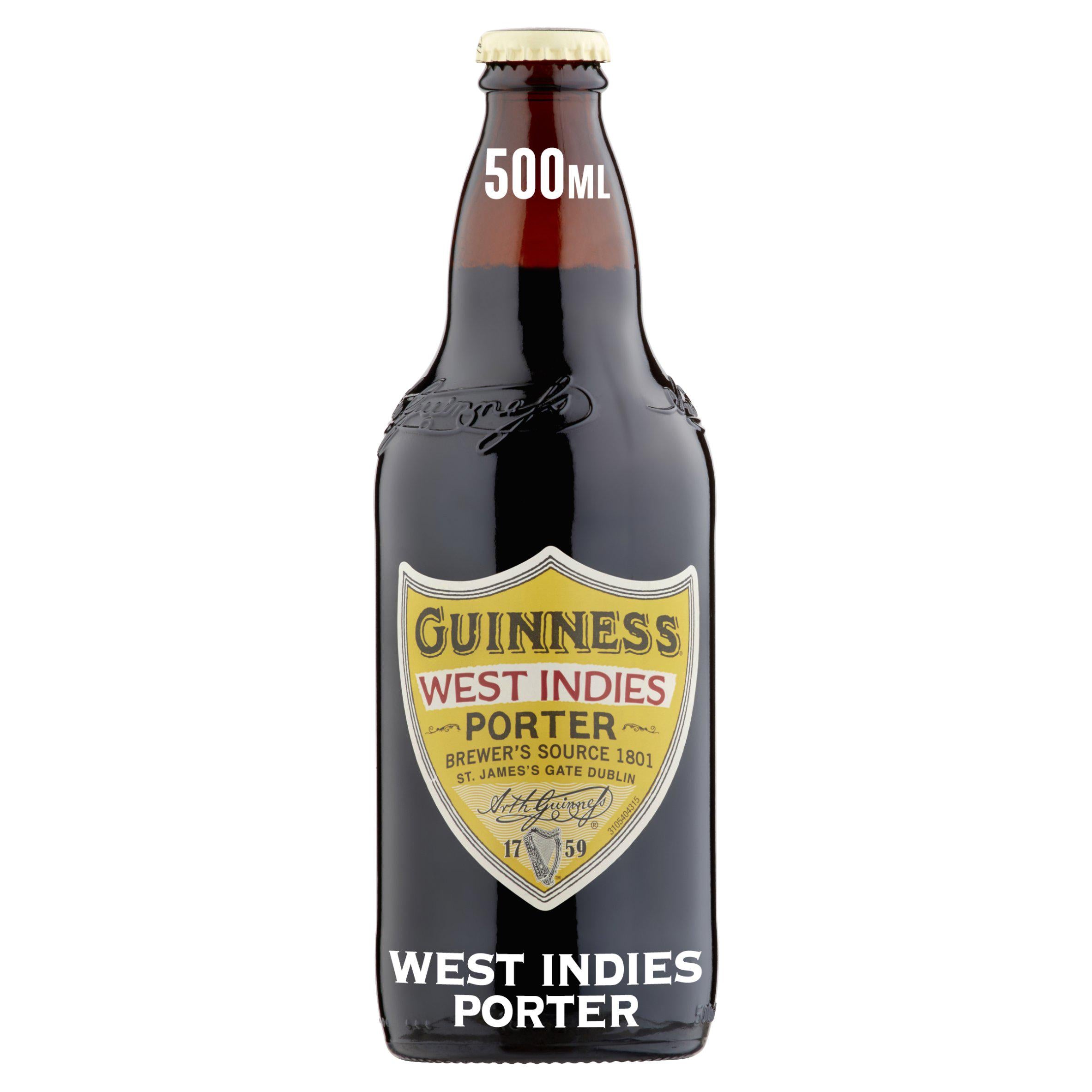 Guinness West Indies Porter 500ml (British brand)