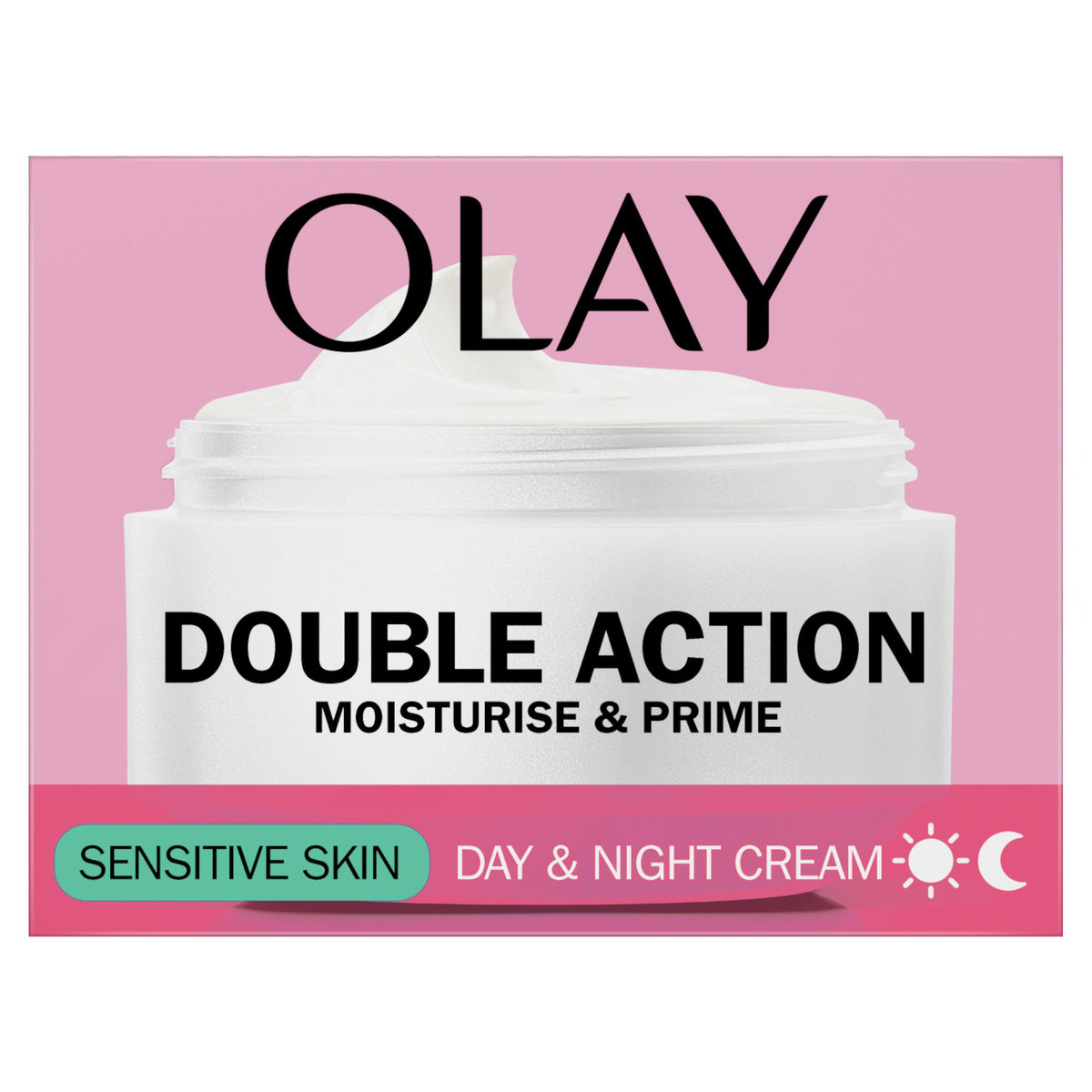 Olay Double Action Face Cream sensitive skin 50ml, imported from the UK