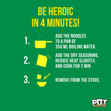 Pot Noodle instant chicken and mushroom noodles block 112g, UK version