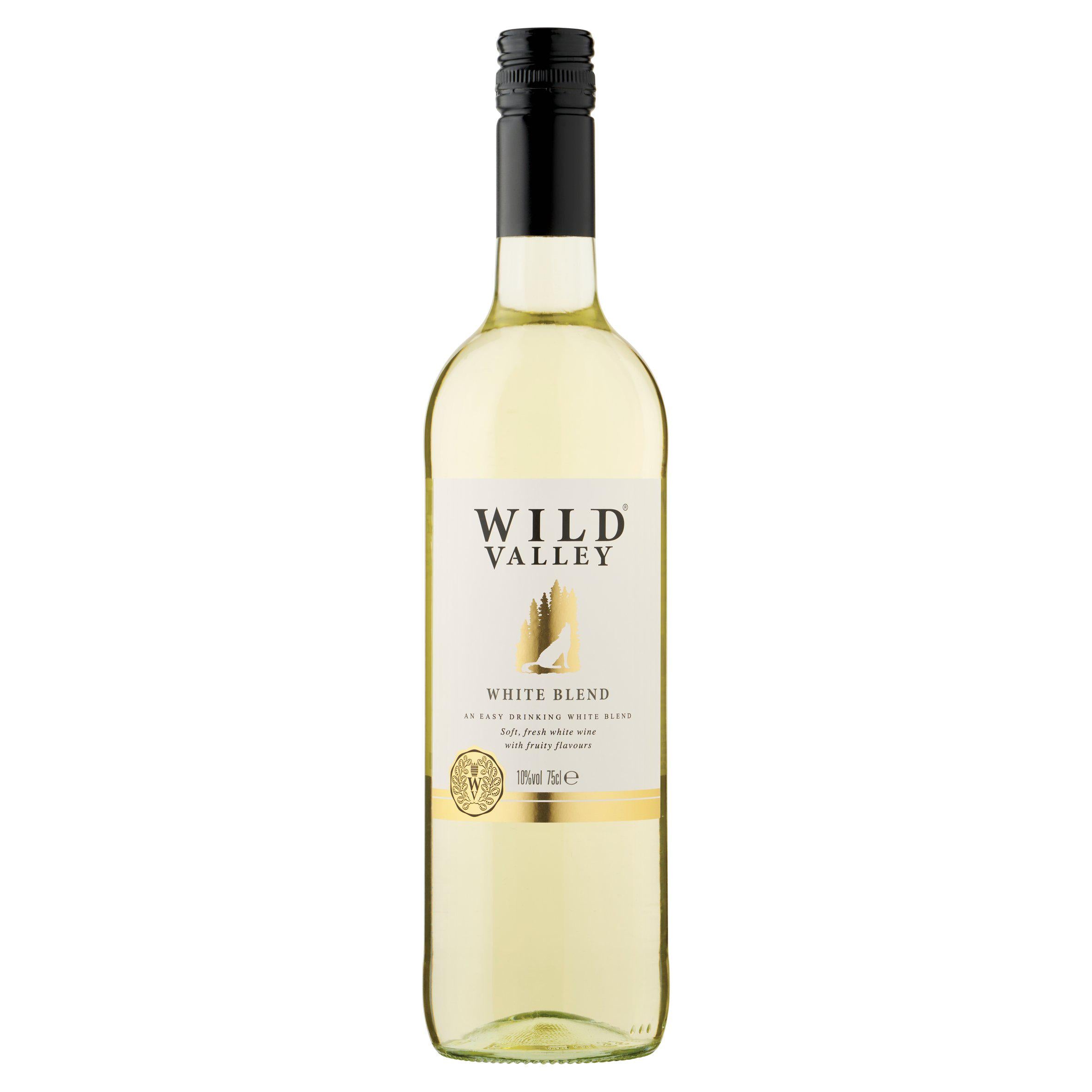 Wild Valley White Wine 75cl (British brand)