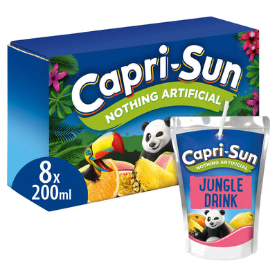 Sainsburys Capri-Sun Jungle 8x200ml- Buy online at McGrocer