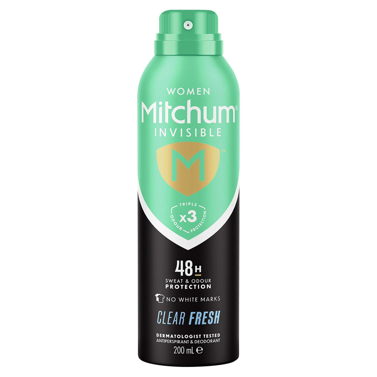 Mitchum Anti-Perspirant Women Clear Fresh 200ml, imported from the UK
