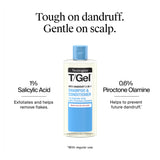 Neutrogena T/Gel 2in1 anti-dandruff shampoo 250ml, UK version
