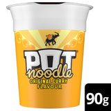 Pot Noodle Original Curry instant noodle pot 90g, imported from the UK