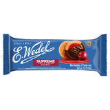 E. Wedel Supreme Jaffa Cakes cherry jelly dark chocolate 147g, imported from the UK