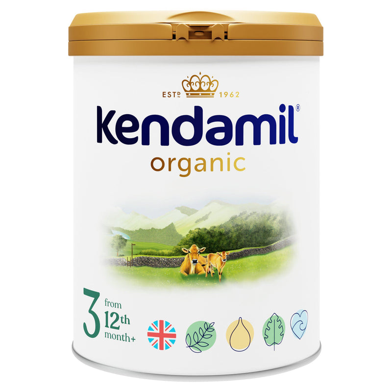 Kendamil Organic 3 Toddler Milk Powder 800g, imported from the UK