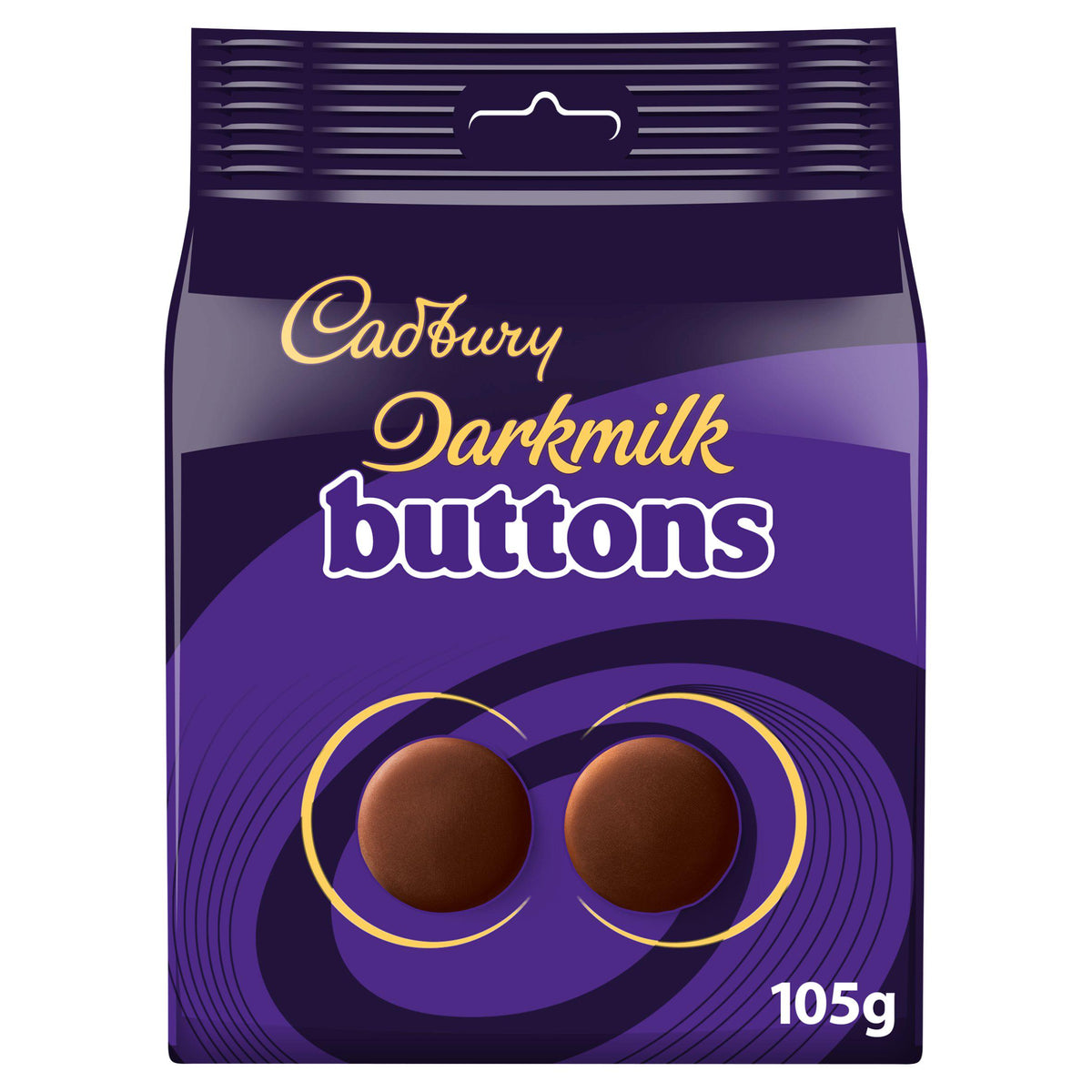 Cadbury Darkmilk chocolate giant buttons 100g - British product
