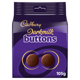 Cadbury Darkmilk chocolate giant buttons 100g - British product
