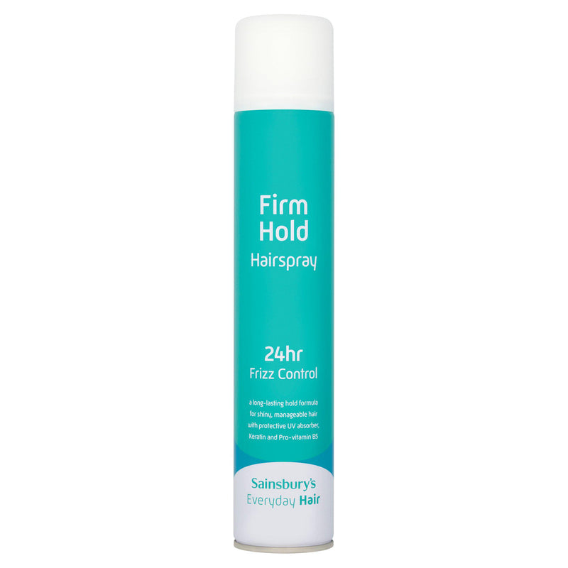 Sainsbury's Firm Hairspray 400ml, UK version