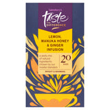 Sainsbury's lemon manuka honey ginger infusion bags 20 pack, UK version